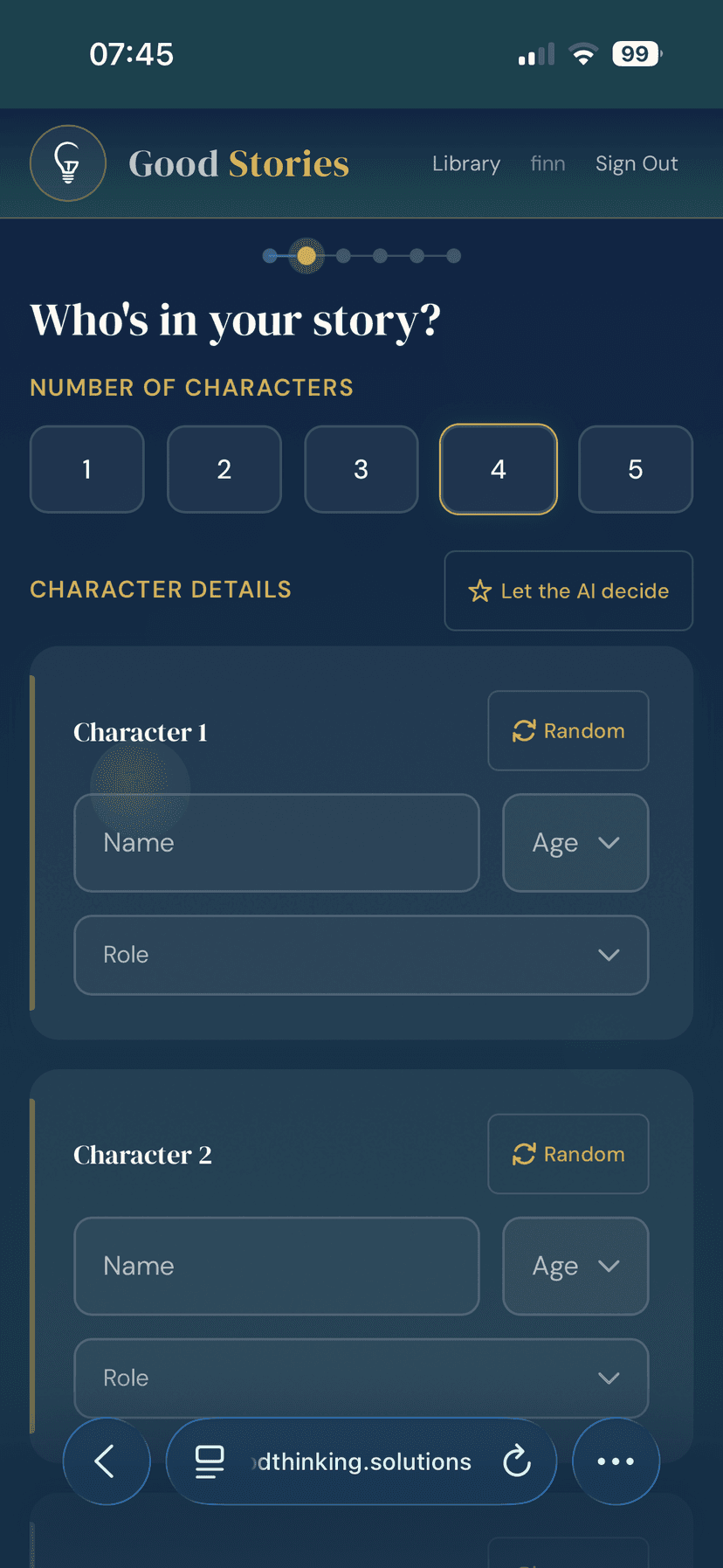 Good Stories app screenshot 2