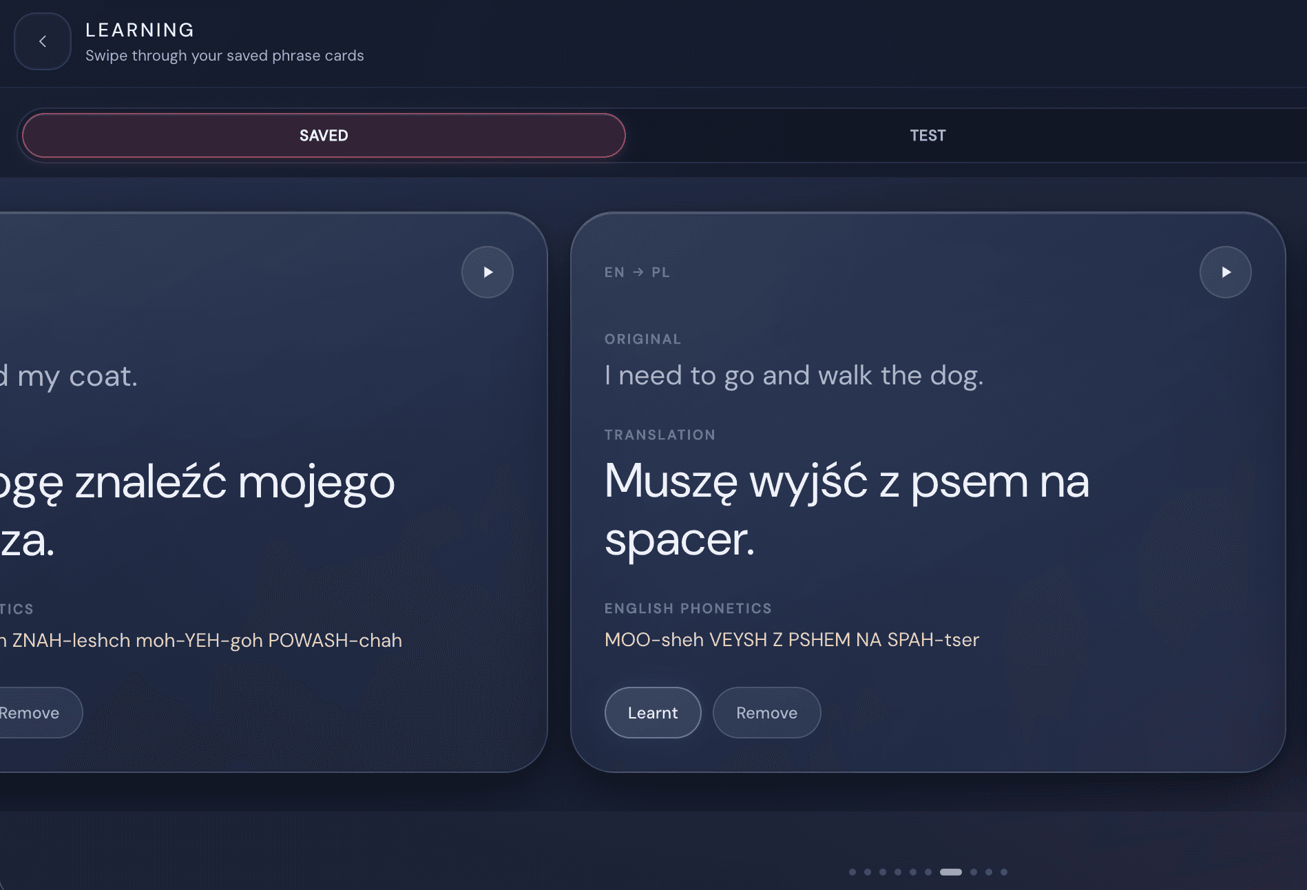 Good Translating: conversation and learning view