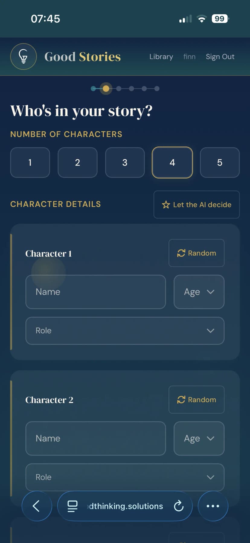 Good Stories app screenshot 2